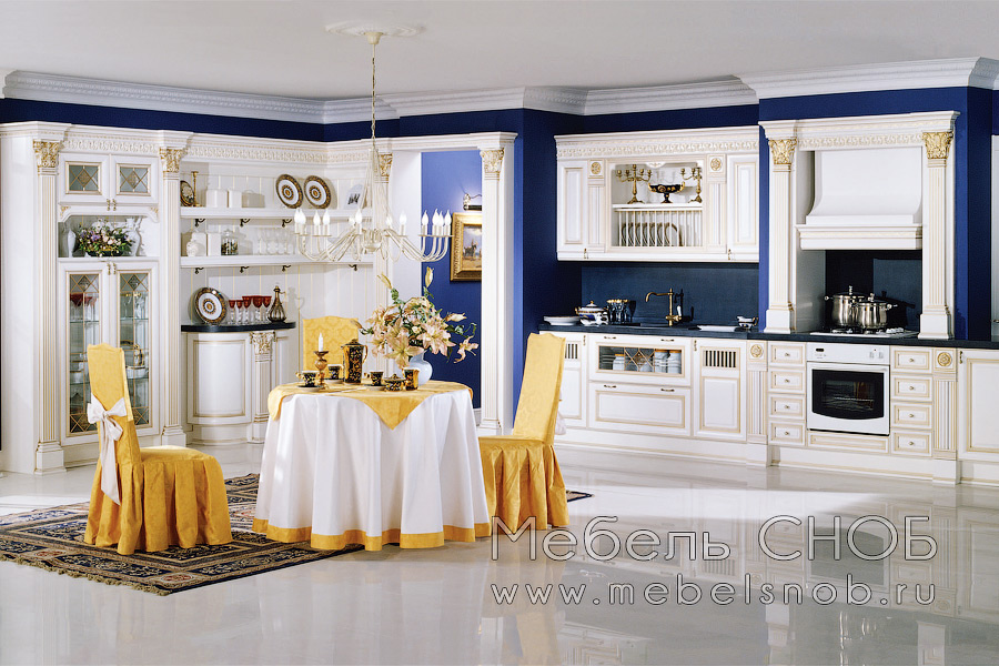 Кухня Ника Д’оро белая придется по вкусу любителям воздушных стихий и больших пространств и долгие годы будет радовать своим величием и красотой.