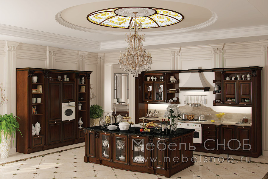 Рамка фасадов - массив липы. Центральная часть - МДФ, облицованный шпоном черешни. Рамка фасадов - массив липы. Центральная часть - МДФ, облицованный шпоном черешни.