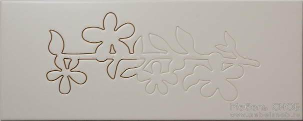 Фигурная фрезеровка на поверхности - фреза Перо вид 1