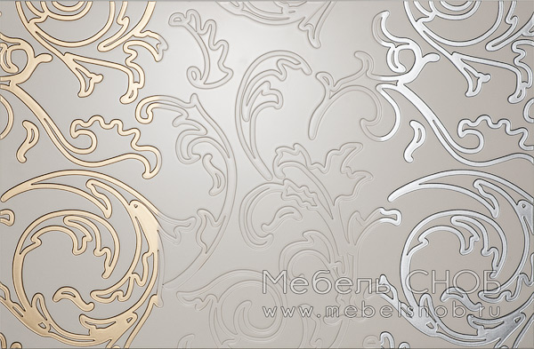 Пример выполнения фигурной фрезеровки с заливкой (золочение, серебрение)