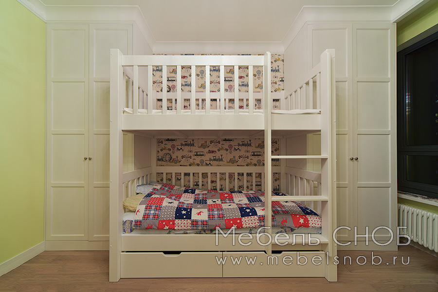 Детская двухъярусная кровать