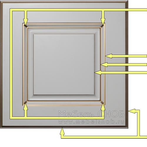 Полная заливка фасада Ф2/ЗЛ