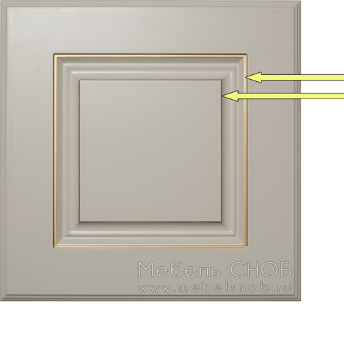 Частичная заливка фасада Ф1/ЗЛ